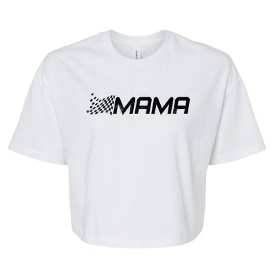 Racing Mama Sport Bella+Canvas Jersey Crop Tee