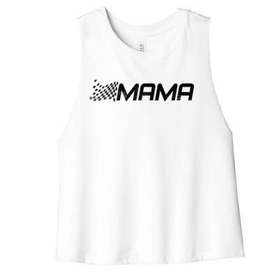 Racing Mama Sport Women's Racerback Cropped Tank