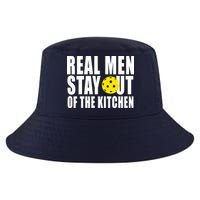 Real Men Stay Out Of The Kitchen Pickle Ball Cool Comfort Performance Bucket Hat