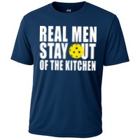Real Men Stay Out Of The Kitchen Pickle Ball Cooling Performance Crew T-Shirt