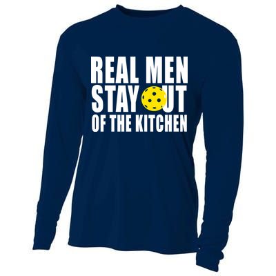 Real Men Stay Out Of The Kitchen Pickle Ball Cooling Performance Long Sleeve Crew