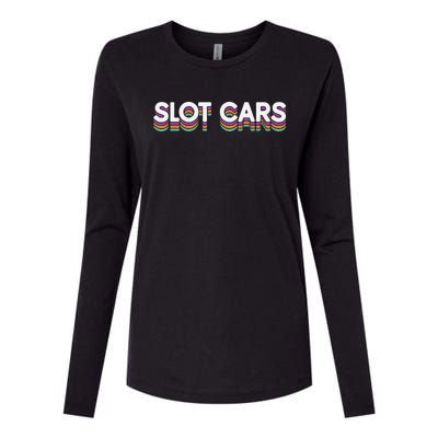 Retro Minicar Slot Car Rc Car Model Sportsman Slotcar Womens Cotton Relaxed Long Sleeve T-Shirt