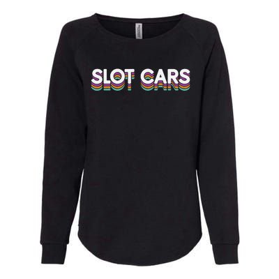 Retro Minicar Slot Car Rc Car Model Sportsman Slotcar Womens California Wash Sweatshirt