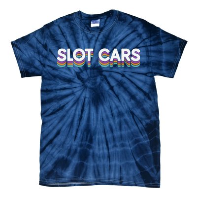 Retro Minicar Slot Car Rc Car Model Sportsman Slotcar Tie-Dye T-Shirt