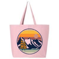 Retro Mountain Sunset Nature 25L Jumbo Tote