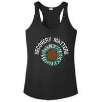 Recovery Matters Sobriety Anniversary Sober AA NA Ladies PosiCharge Competitor Racerback Tank