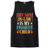 Retro My Son In Law Is My Favorite Child Funny Family Humor PosiCharge Competitor Tank