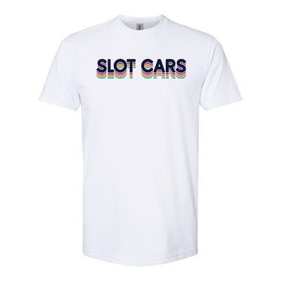 Retro Minicar Slot Car Rc Car Model Sportsman Slotcar Softstyle CVC T-Shirt