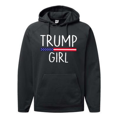 Rain Monroe Trump Girl Performance Fleece Hoodie