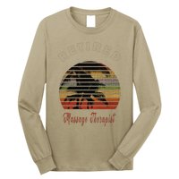 Retired Massage Therapist Retirement Gift Beach Long Sleeve Shirt