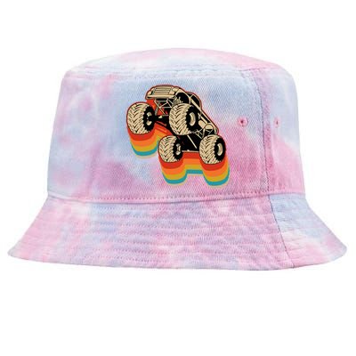 Retro Monster Truck Big Style Truck Tie-Dyed Bucket Hat