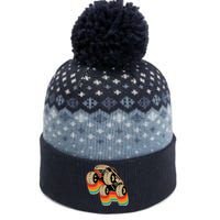 Retro Monster Truck Big Style Truck The Baniff Cuffed Pom Beanie