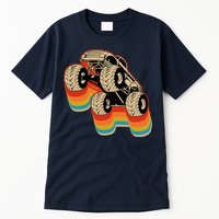 Retro Monster Truck Big Style Truck Tall T-Shirt