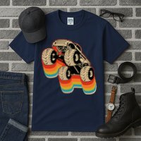 Retro Monster Truck Big Style Truck Tall T-Shirt