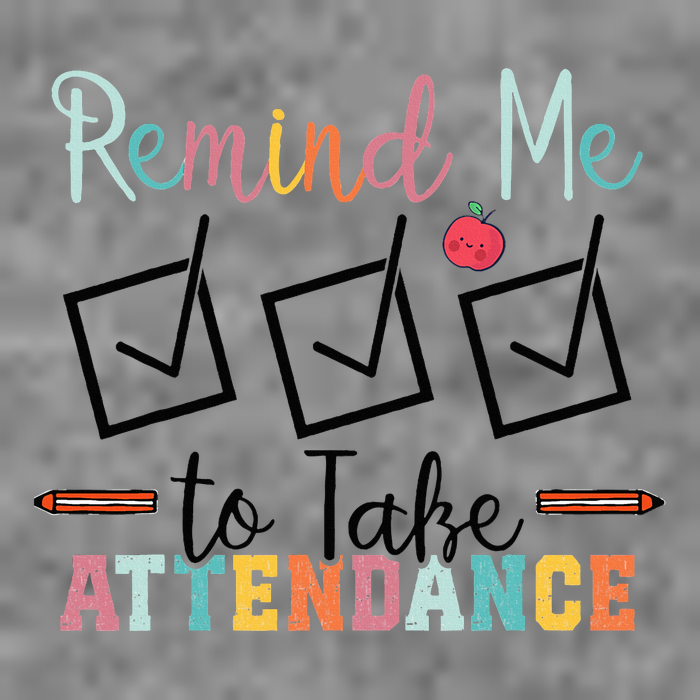 Remind me to Take Attendance Teache with Funny Saying Teacher Sustainable Beanie