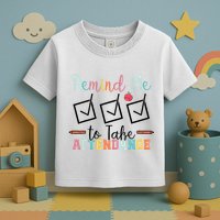 Remind me to Take Attendance Teache with Funny Saying Teacher Toddler T-Shirt