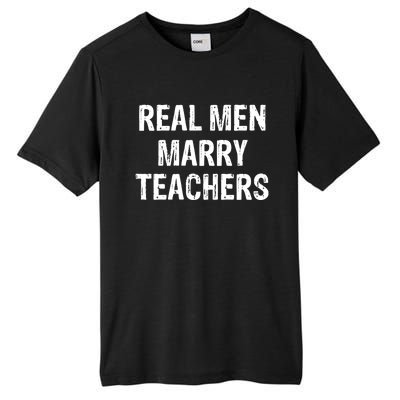 Real Marry Teachers Gift Tall Fusion ChromaSoft Performance T-Shirt