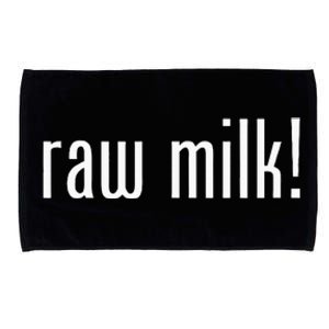 Raw Milk Traditional Dairy Advocate Microfiber Hand Towel