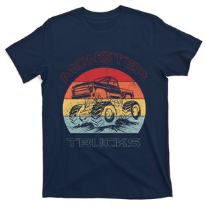 Retro Monster Trucks Gift T-Shirt