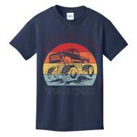 Retro Monster Trucks Gift Kids T-Shirt