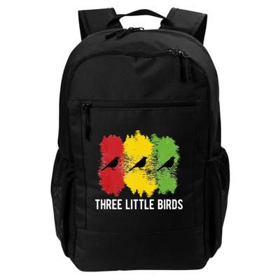 Reggae Music Three Little Birds Quote Slogan Fun Gift Backpack
