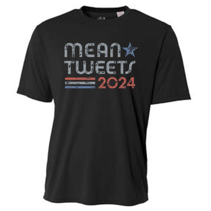 Retro Mean Tweets 2024 Cooling Performance Crew T-Shirt