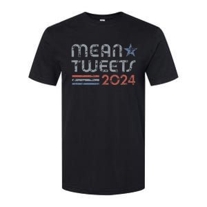 Retro Mean Tweets 2024 Softstyle CVC T-Shirt