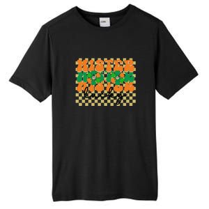 Groovy Mister Lucky Suspenders St Patricks Day Boys Kids Tall Fusion ChromaSoft Performance T-Shirt