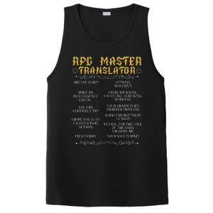 Rpg Master Translator D20 Tabletop Games Funny Rpg Gamer PosiCharge Competitor Tank