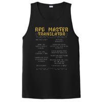 Rpg Master Translator D20 Tabletop Games Funny Rpg Gamer PosiCharge Competitor Tank