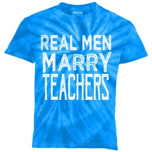 Real Marry Teachers Gift Kids Tie-Dye T-Shirt