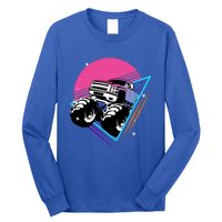 Retro Monster Truck Show Gift Vintage Monster Trucks Gift Long Sleeve Shirt