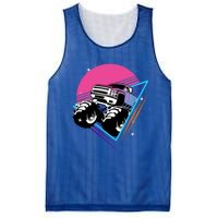 Retro Monster Truck Show Gift Vintage Monster Trucks Gift Mesh Reversible Basketball Jersey Tank