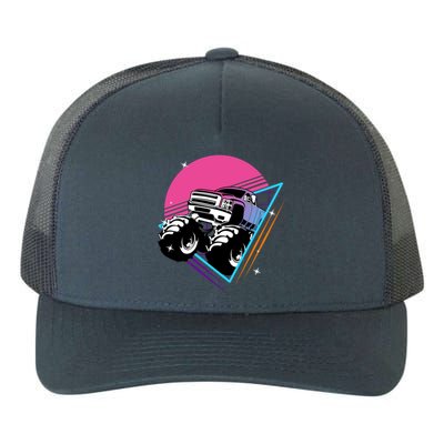 Retro Monster Truck Show Gift Vintage Monster Trucks Gift Yupoong Adult 5-Panel Trucker Hat