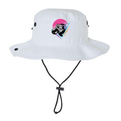 Retro Monster Truck Show Gift Vintage Monster Trucks Gift Legacy Cool Fit Booney Bucket Hat