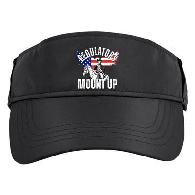 Regulators Mount Up 4th Of July Independence Day Adult Drive Performance Visor