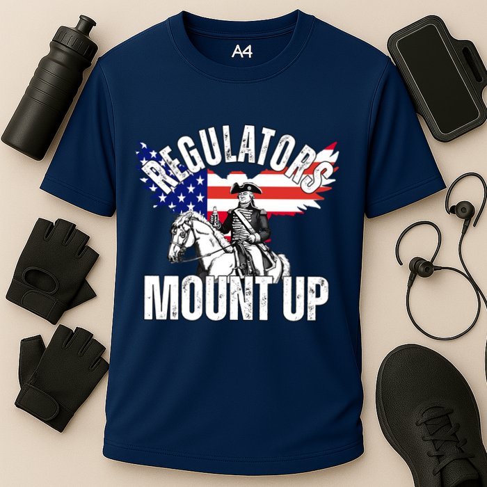 Regulators Mount Up 4th Of July Independence Day Performance Shirt