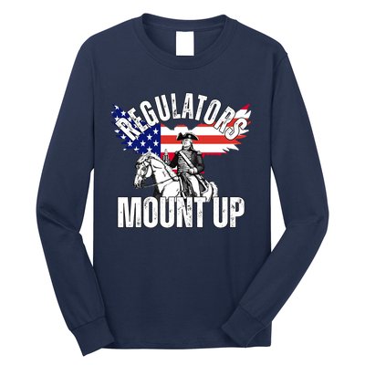 Regulators Mount Up 4th Of July Independence Day Long Sleeve Shirt