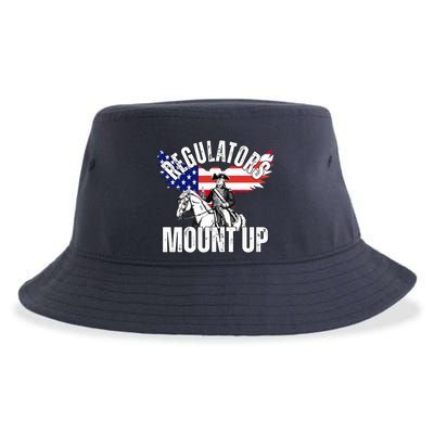 Regulators Mount Up 4th Of July Independence Day Sustainable Bucket Hat