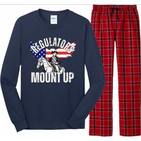 Regulators Mount Up 4th Of July Independence Day Long Sleeve Pajama Set