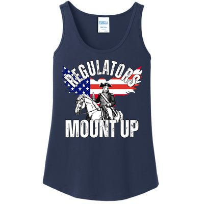 Regulators Mount Up 4th Of July Independence Day Ladies Essential Tank