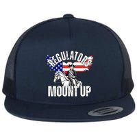 Regulators Mount Up 4th Of July Independence Day Flatbill Hat