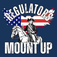 Regulators Mount Up 4th Of July Independence Day Flatbill Hat