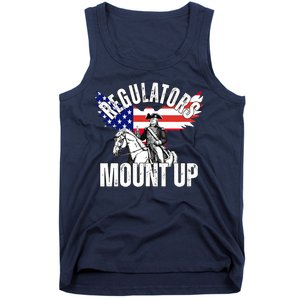 Regulators Mount Up 4th Of July Independence Day Tank Top