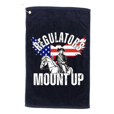 Regulators Mount Up 4th Of July Independence Day Golf Towel