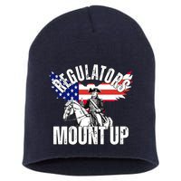 Regulators Mount Up 4th Of July Independence Day Short Acrylic Beanie