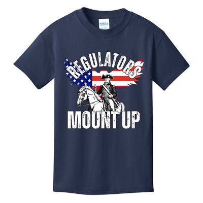 Regulators Mount Up 4th Of July Independence Day Kids T-Shirt