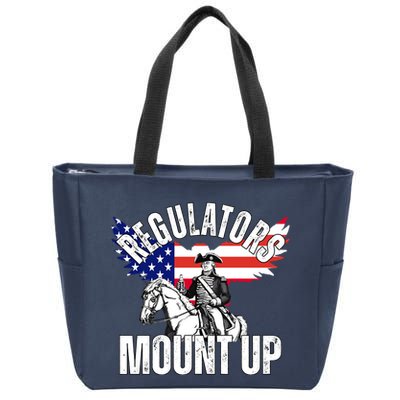 Regulators Mount Up 4th Of July Independence Day Zip Tote Bag