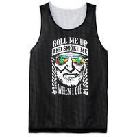 Roll Me Up And Smoke Me When I Die Mesh Reversible Basketball Jersey Tank