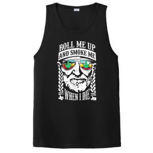 Roll Me Up And Smoke Me When I Die PosiCharge Competitor Tank